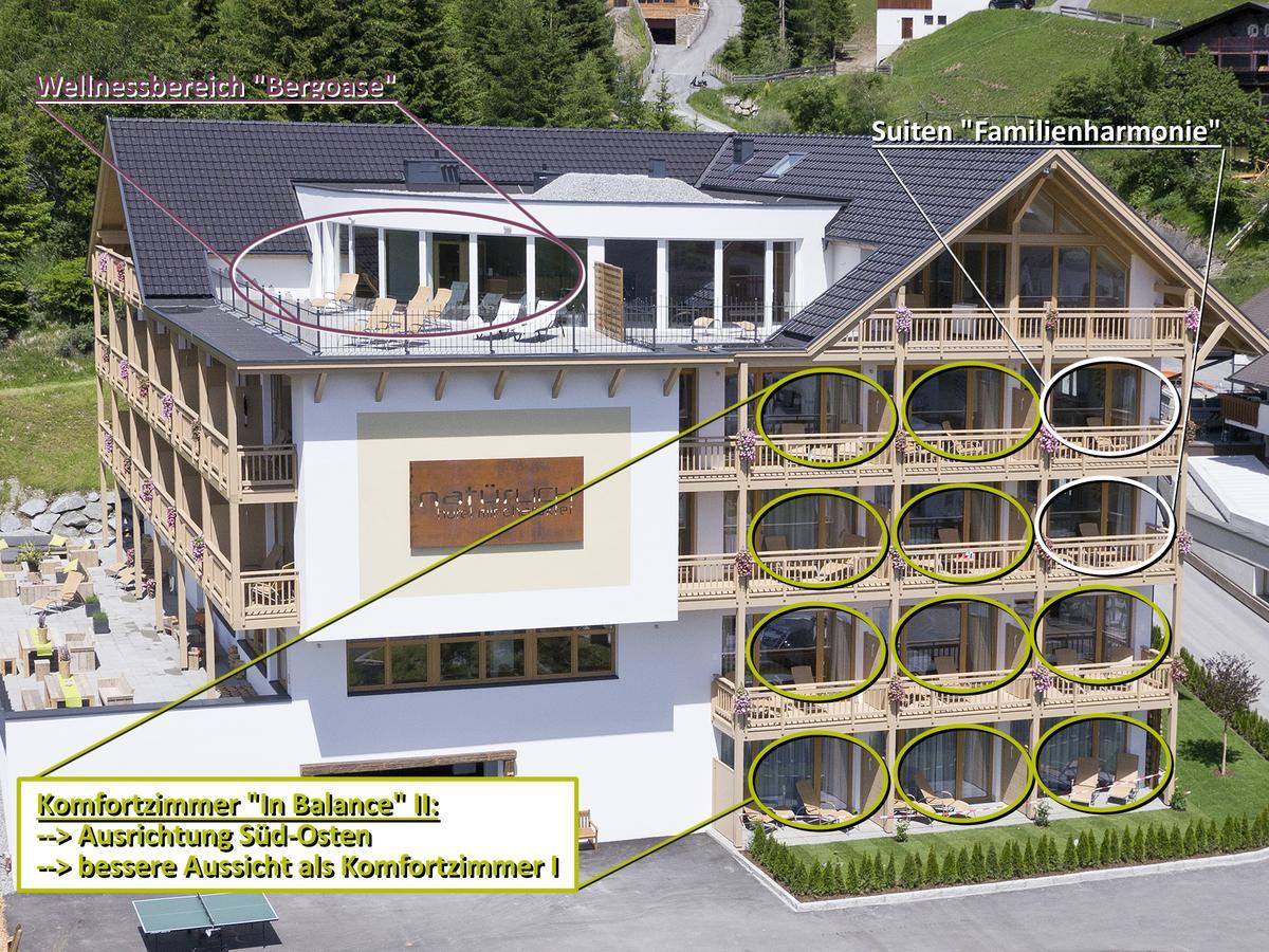 Natuerlich Hotel Mit Charakter Fiss Exteriér fotografie