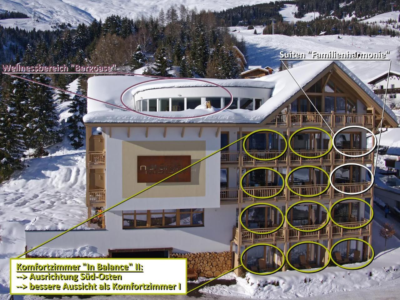 Natuerlich Hotel Mit Charakter Fiss Exteriér fotografie